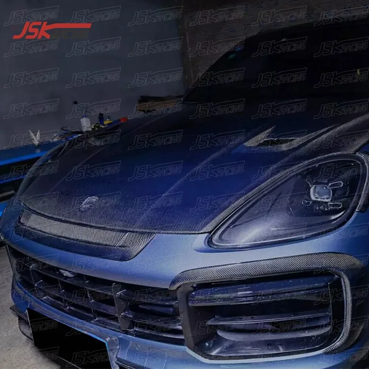 Mans Style Carbon Fiber Eyelids for 2018-2022 Porsche Cayenne 9y0
