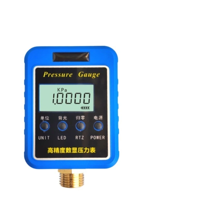 For high precision digital pressure gauge micro pressure KPA gauge gas pipeline clean room vacuum positive negative differential