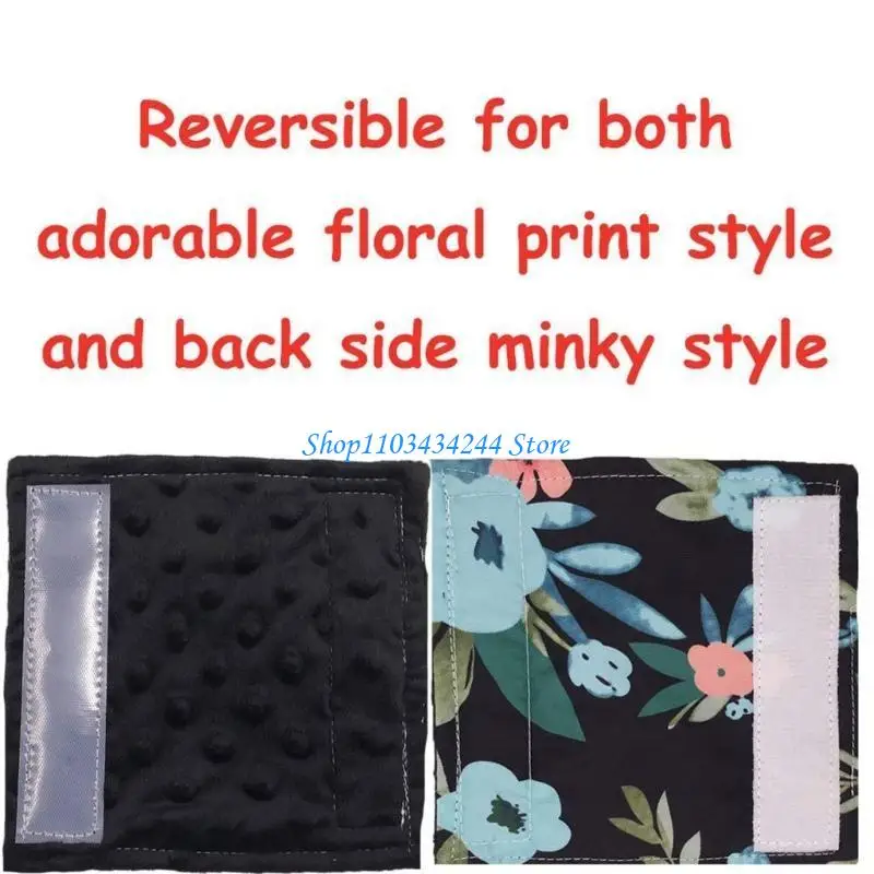 Pas bezpieczeństwa poduszka na pasek osłona paska wózka dziecięcego ochraniacze na szyję akcesoria