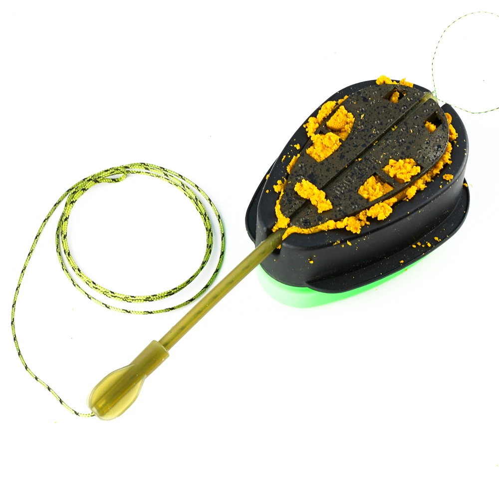 Hirisi 30g 40g 50g 60g Karpfenangeln Methode Feeder und Form Karpfen Angelgerät Set Köder Käfig Korb Köder F116