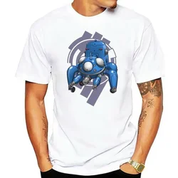 T Shirts Men Boy Custom Cotton Short Sleeve Big Size Clothes Antidazzle Tachikoma Squad Ghost In The Shell Men T-shirt Street