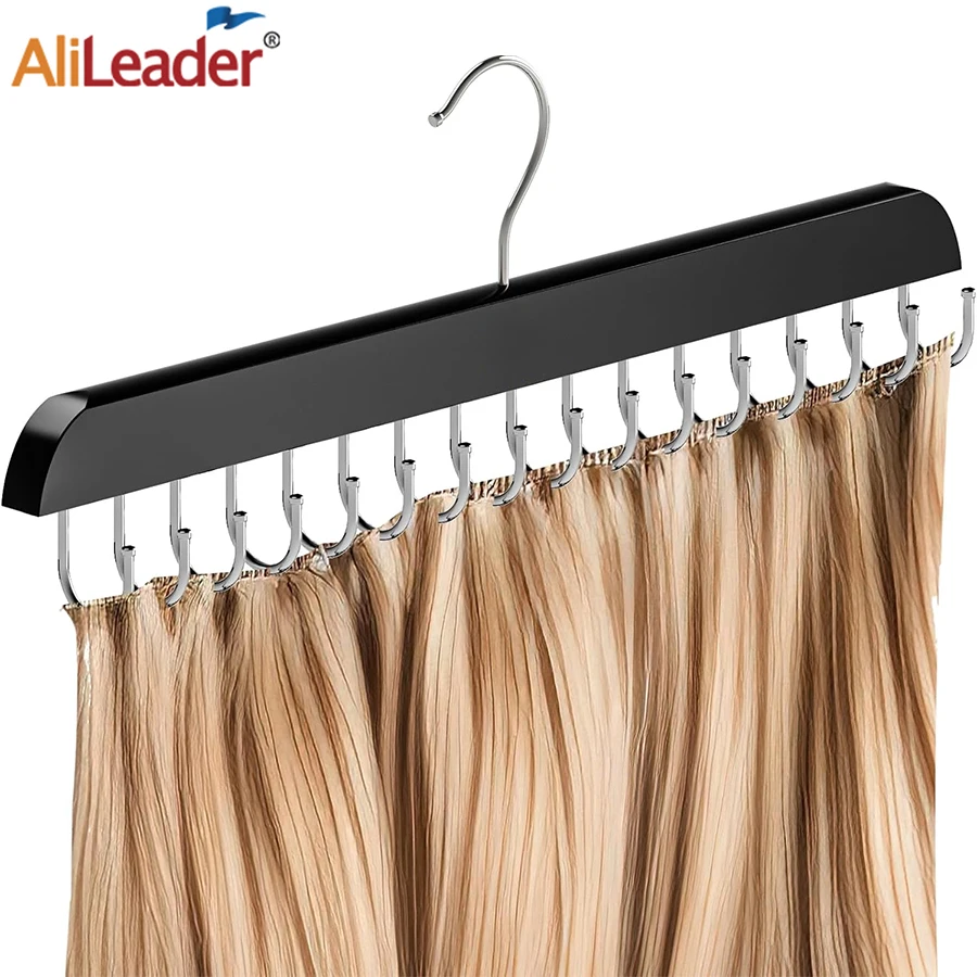 Alileader 1Pc Hair Extension Holder And Hanger Professional Hair Styling Tool Hair Extension Holder For Washing Coloring Styling