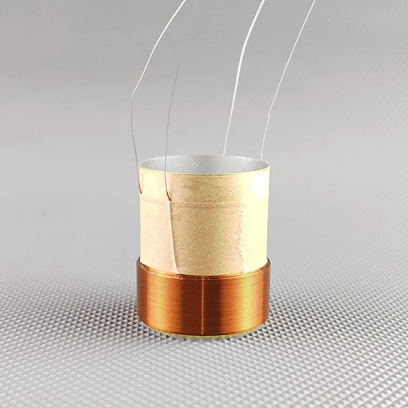 

25-core bass speaker coil, 25.5mm double-wire white aluminum, four-layer pure copper, repair part