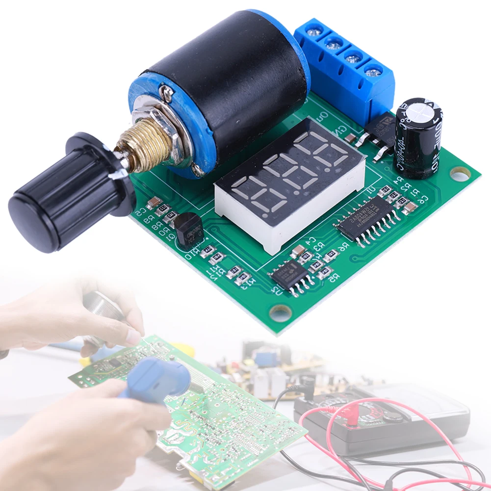 DC 12V 24V 4-20mA Digital Signal Generator Module Board 3-Digit Display Digital Signal Generator Module for Signal Source