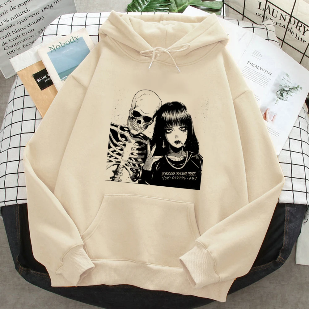 Star Girl Y2k Punk hoodies women vintage Fleece clothes Hooded Shirt women harajuku clothes