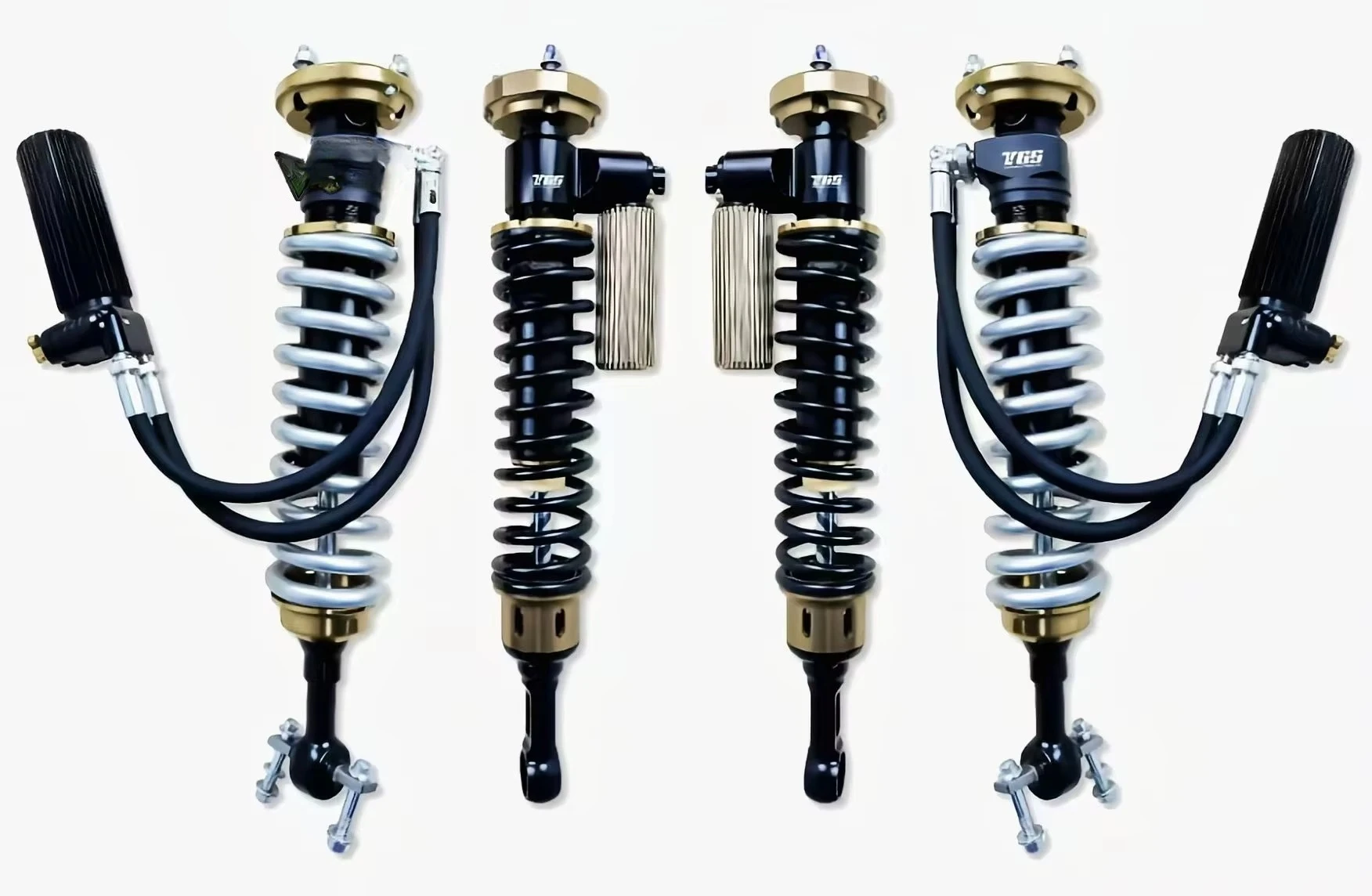 For S80 Dual-Circuit Bidirectional Adjustable Nitrogen Shock Absorber 2-3.5