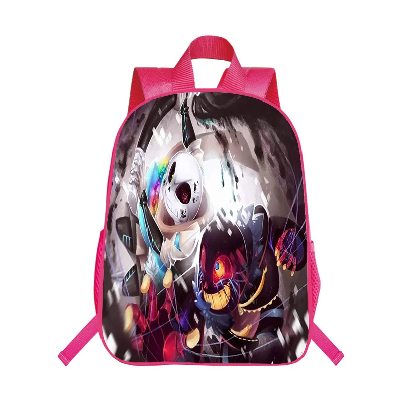 

Kawayi Undertale аниме розовый рюкзак женские милые школьные рюкзаки UNDERTALE мультяшный узор рюкзак на молнии дуговые ремни воздушная подушка