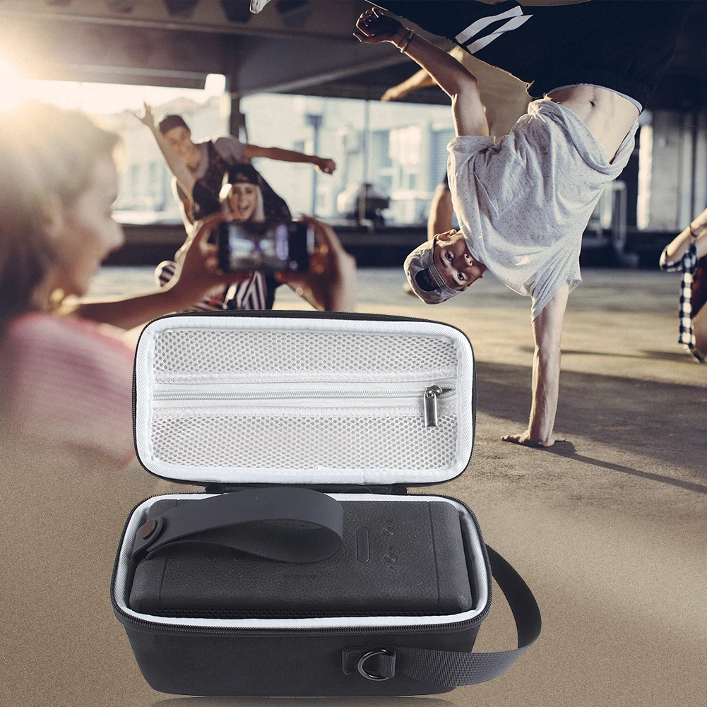 حقيبة تخزين مكبر صوت EVA صلبة للسفر، ملحقات سلك الطاقة، حقيبة يد مضادة للسقوط ومضادة للصدمات لمارشال ميدلتون