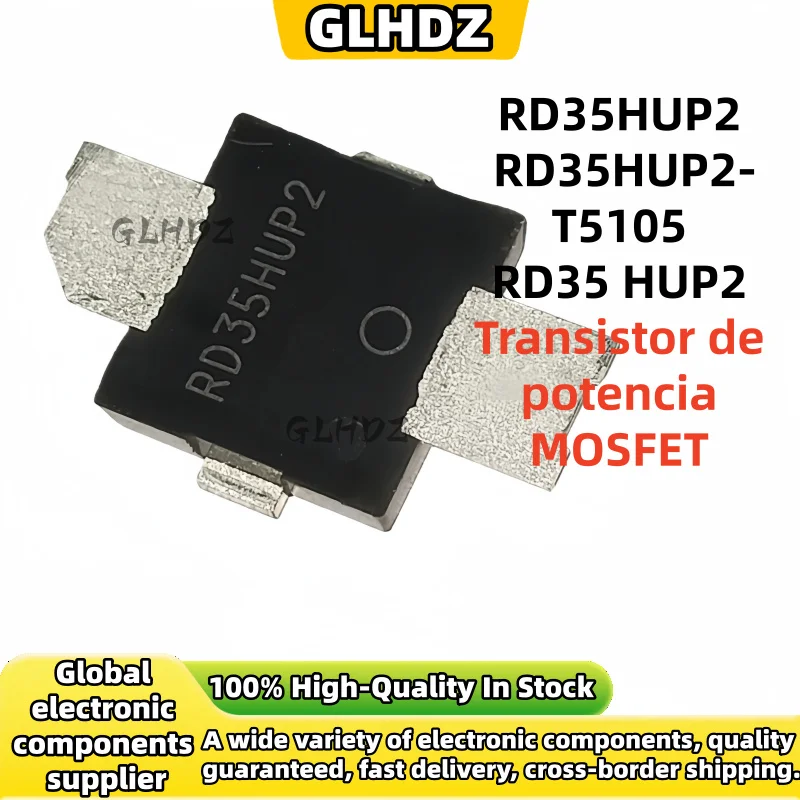 1pcs RD35HUP2 RD35HUP2-T5105 RD35 HUP2 Silicon MOSFET Power Transistor, 175 MHz, 530 MHz, 35 W, 12.5 V new ORIGINAL