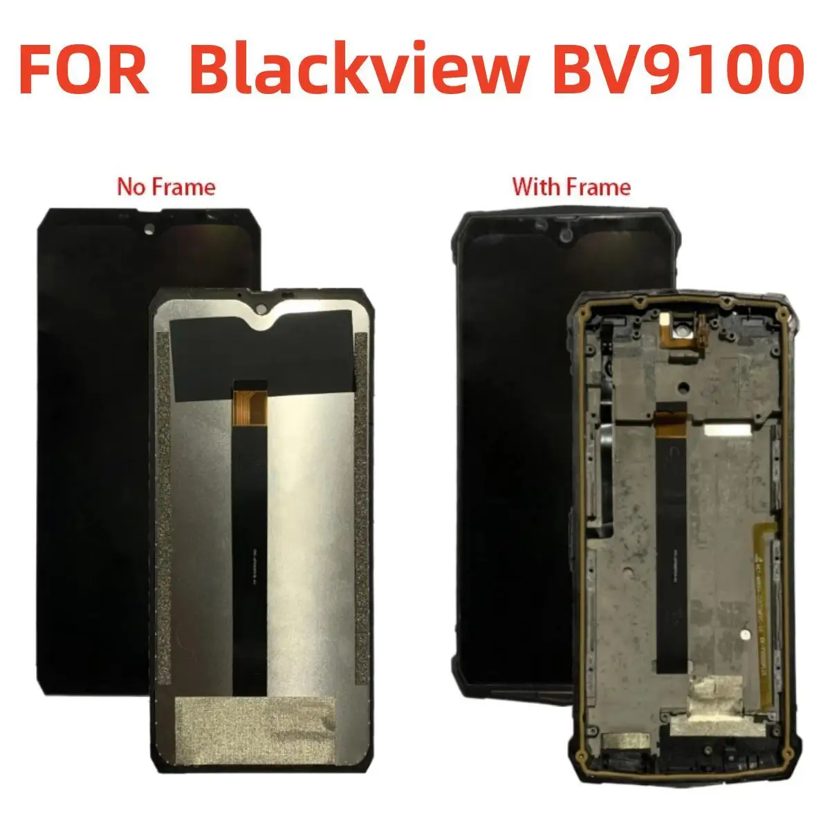 100% Original Tested Used LCD Screen For Blackview BV9100 LCD Display With Frame Touch Screen Digitizer Assembly