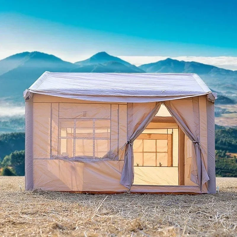 ل 4,8 ㎡   Aufblasbares Camping Zelt For 6-8 شخص، Ohne DAS Sie Een Leicht Zu Tragende، Faltbare Und Dicke