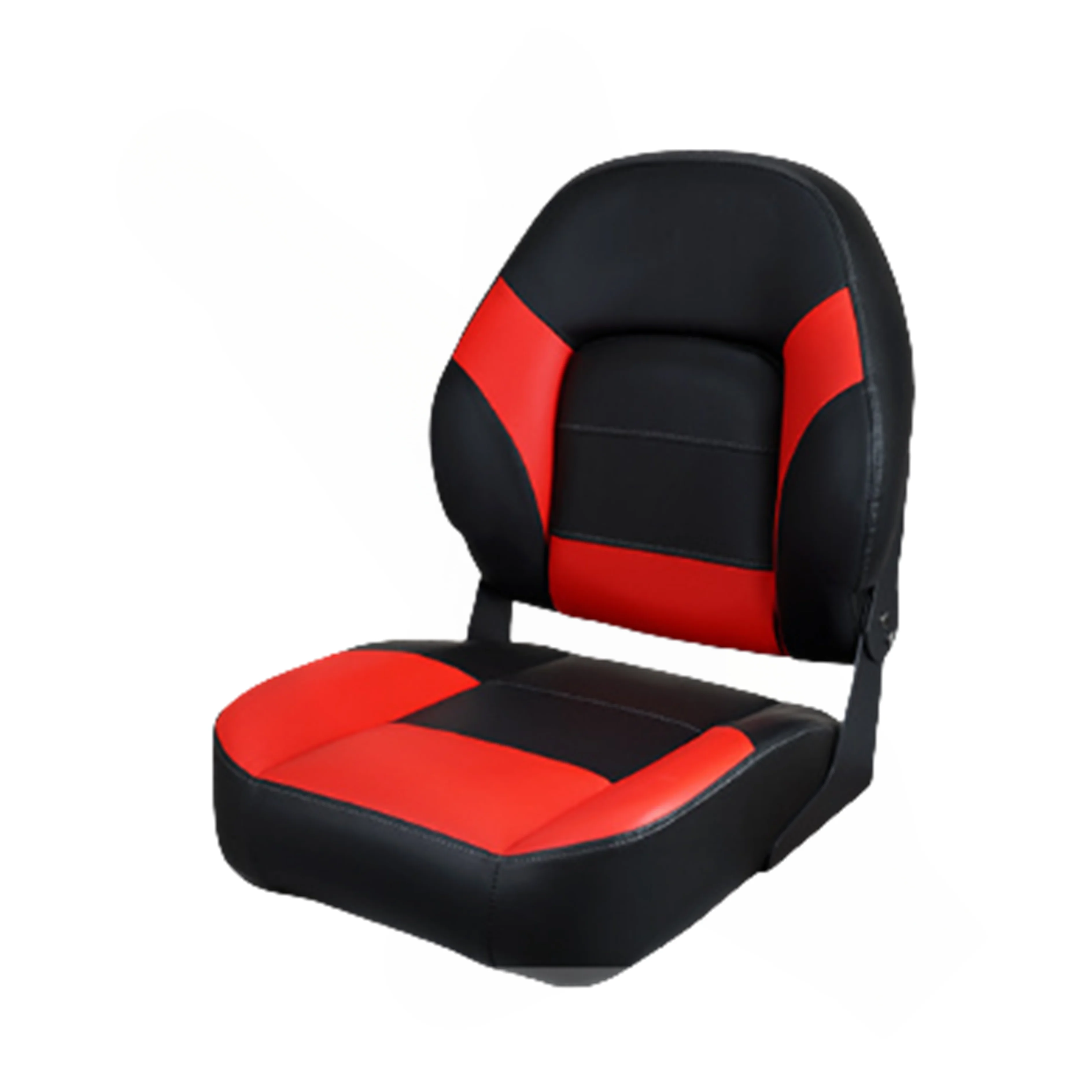 Customized Premium Aluminium Low Back Folding Chairs Marine Captain Seat Boat Accessories Fishing Boat Seats Piston Part
