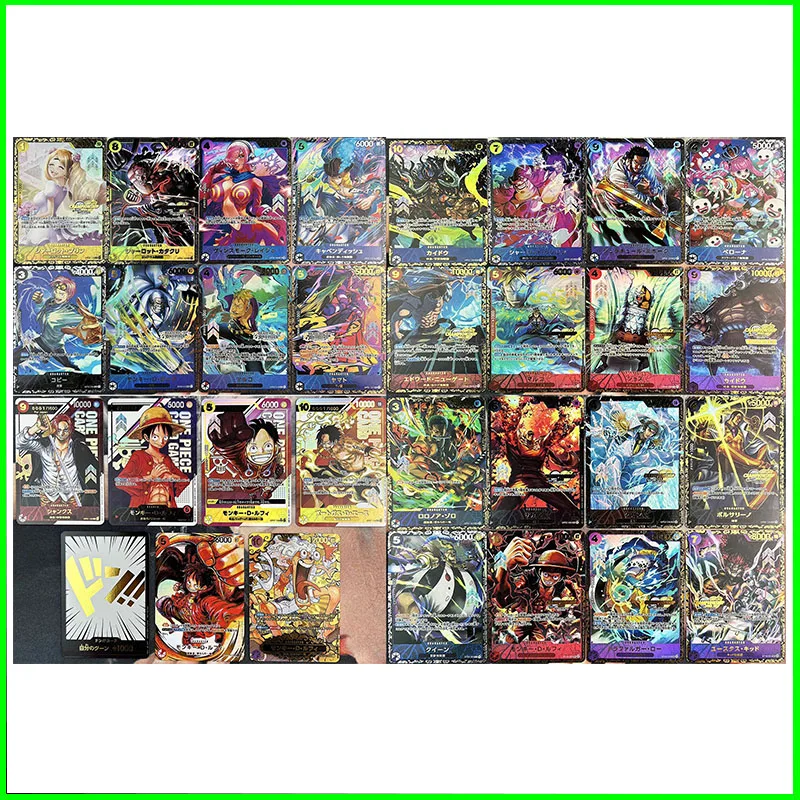 One Piece Games for Boys Toys Table Games Birthday Gifts DIY Anime Nakahara Sumi NicoRobin Kamado Nezuko Rin Premium Flash Card