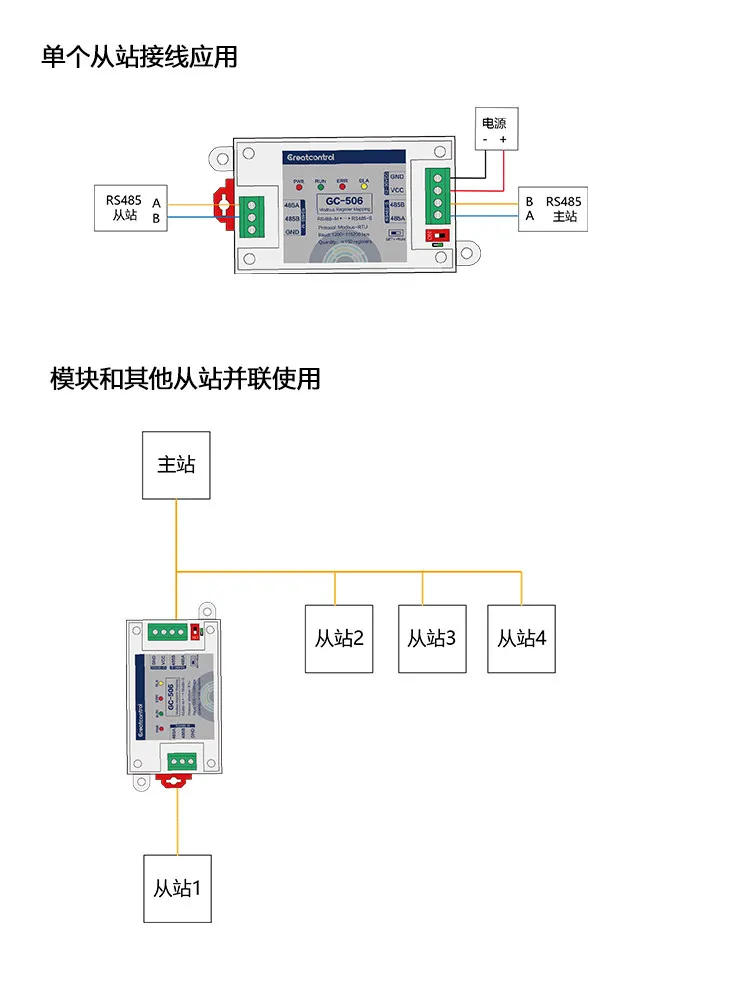 Register Address Bidirectional Conversion Modbus Protocol Converter Address Reorganization Register Conversion Data Scaling