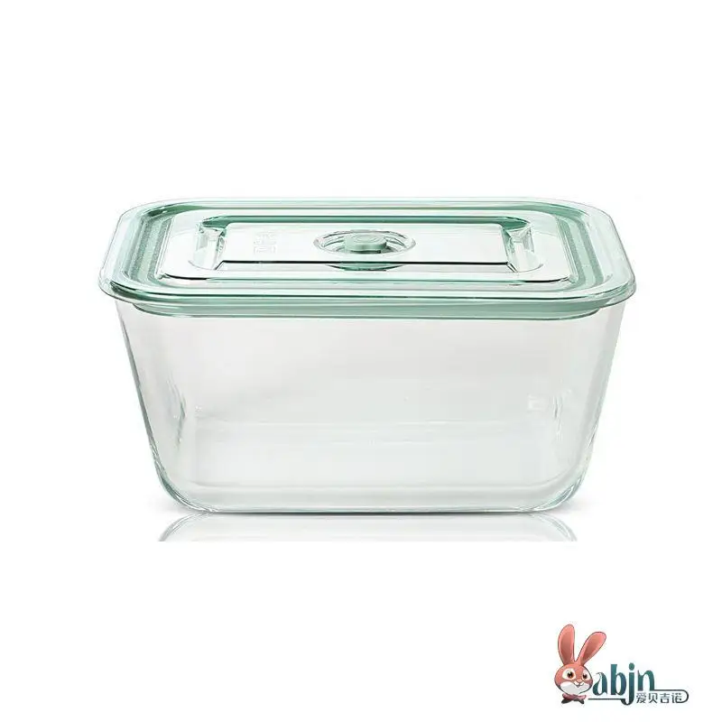 Recipiente de Vidrio de Gran Capacidad para Conservar Pepino de Mar, Caja de Conservación para Refrigerador, Recipiente para Almacenamiento de Alimentos en la Cocina con Tapa
