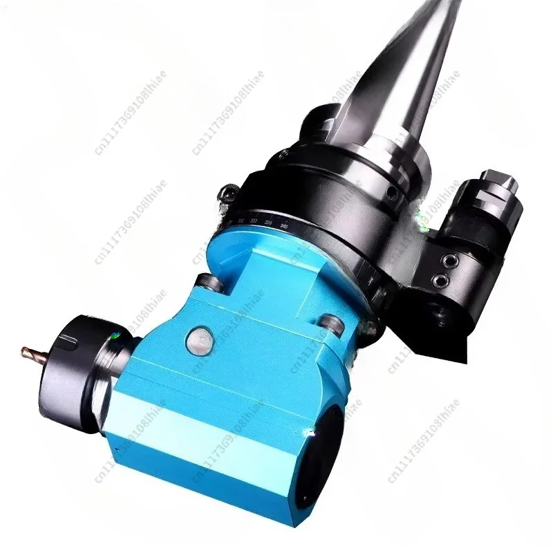 BT40 BT50 90 Degree Angle Milling Head, Right Angle Side Milling Head for CNC Machining Center, ER Collet