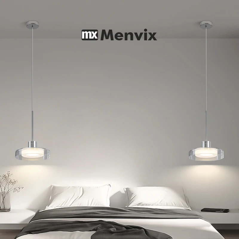 Nordic LED Glass Pendant Light Simple Modern Restaurant Bar Counter Coffee Shop Bedside Interior Decoration Lighting Fixtures - Image 2