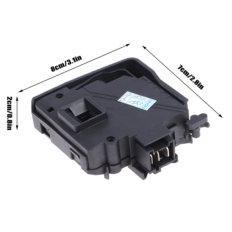 Imagem -03 - Fechadura da Porta Interruptor Tipo881 Compatível com Samsung Tambor Máquina de Lavar Roupa Fechadura da Porta Wd12j8420gx sc Ww90h7410ew