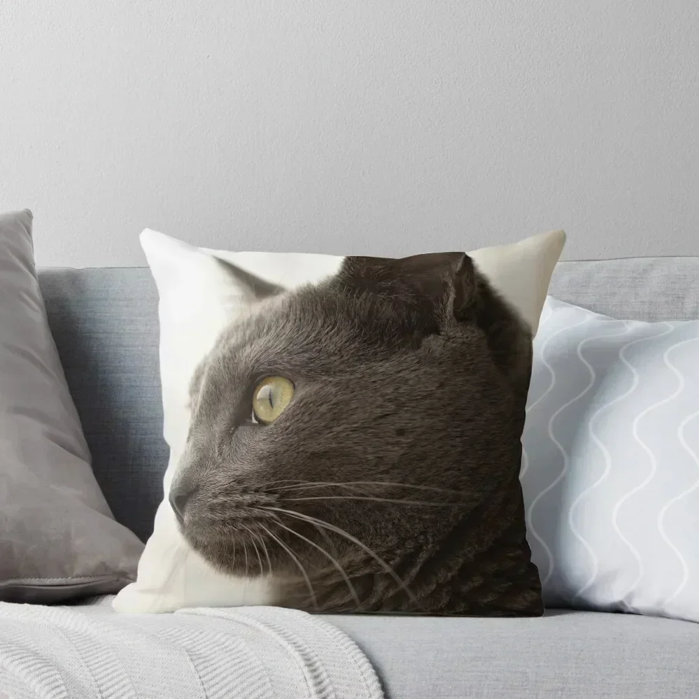 

Russian Blue Throw Pillow New year Christmas Pillows Cushions For Sofa pillow cover christmas pillow