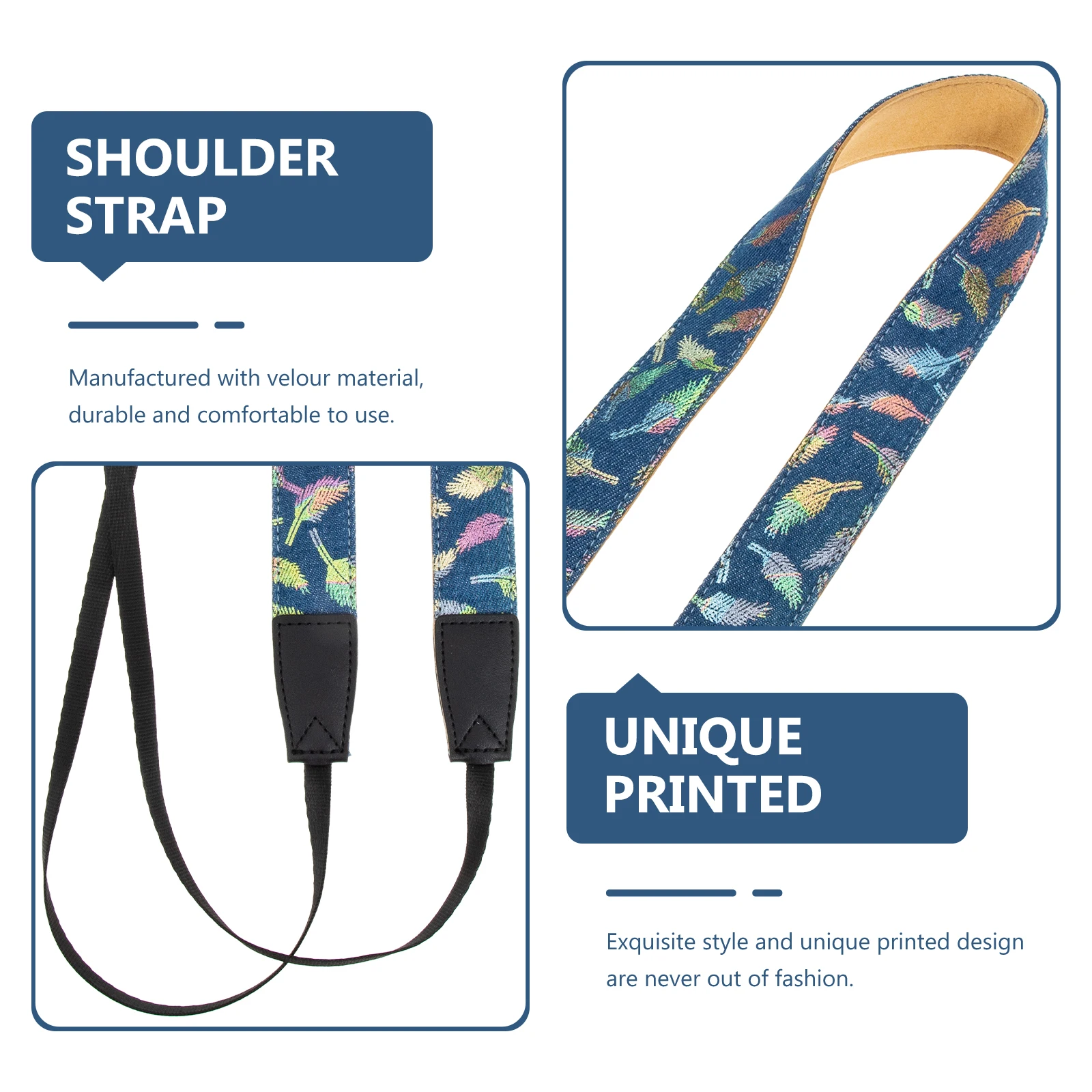 

Camera Strap Universal Harness Shoulder Lanyard Suspenders Straps Plastic Neck Miss