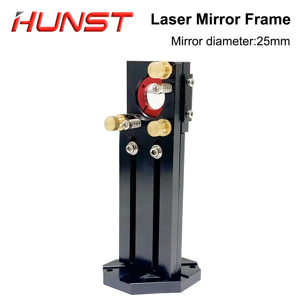 HUNST CO2 Optical Path First Lens Holder 25mm Reflector Holder All-in-one Holder for Laser Engraving and Cutting Machines