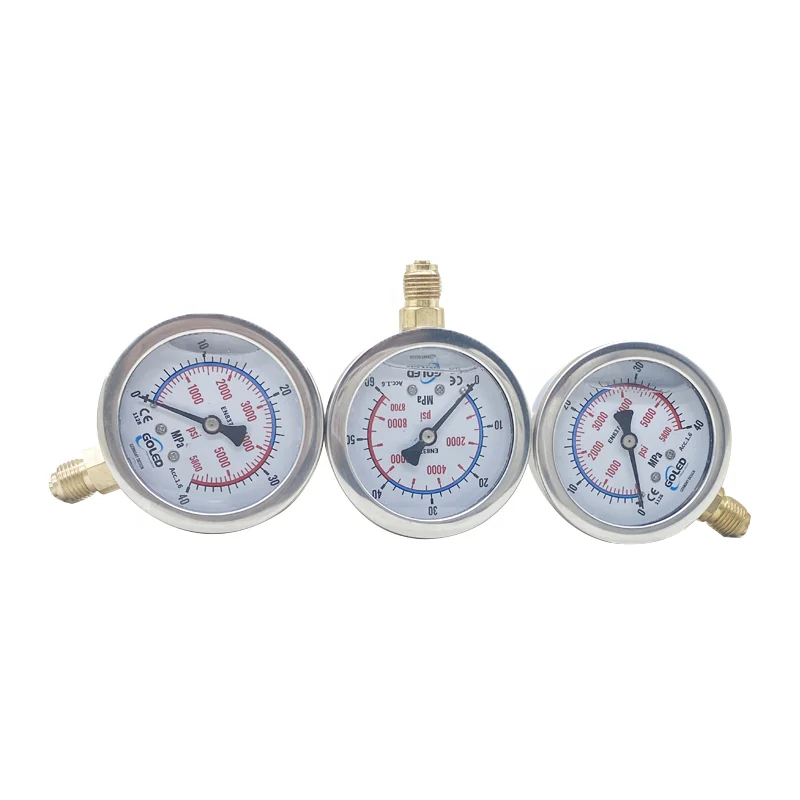 

Differential pressure gauge Stainless steel pressure gauge