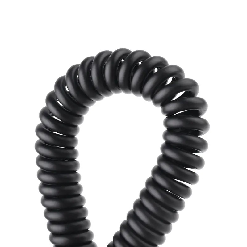 Mikrofon Uzatma Kablosu 8 Pin Siyah Kablo KMC-30 TK-863 TK-863G TK-868 Walkie Talkie Radyo