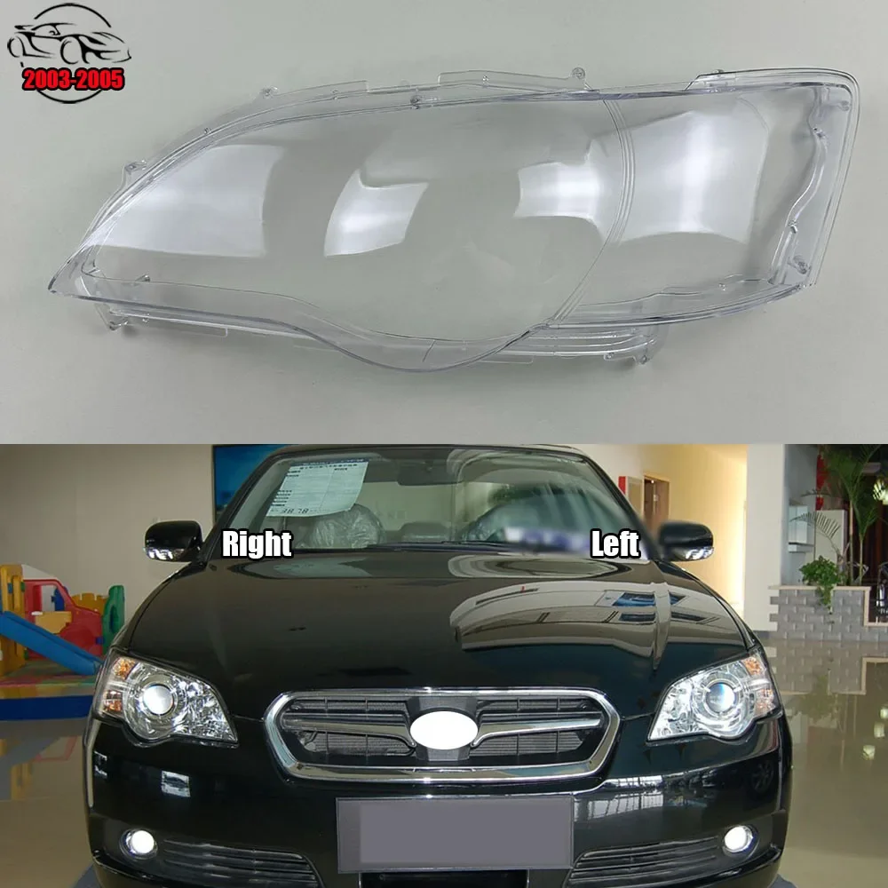 

For Subaru Legacy 2003 2004 2005 Transparent Lampshade Lens Headlamp Cover Front Headlight Shell Lamp Shade Plexiglass