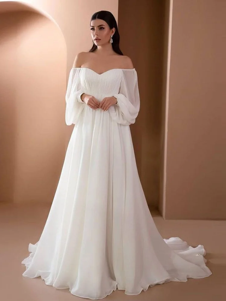 

New Women's Bodycon One-Shoulder Long Dress Pure Color Elegant Style Korean Fashion Spring Collection Polyester Material