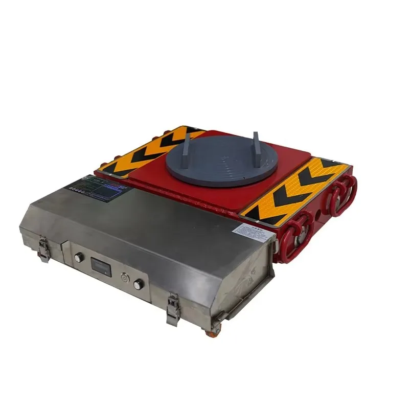 New  360 Degree Rotation Cargo Transport Dolly Tank Trolley 20T 1500W 48V Wireless Remote Control Manufacturing Plant Q355