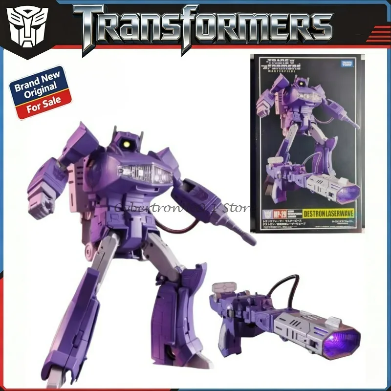 In Stock Original Transformation MasterPiece KO MP-29 Destron Laserwave Shockwave Action Figure Collection Robot Gifts Toys