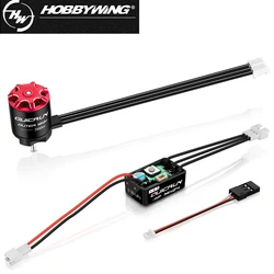 Hobbywing QUICRUN WP MINI 24 ESC and QuicRun Outer 1621 SL 3500KV Motors for 1/24th Crawlers