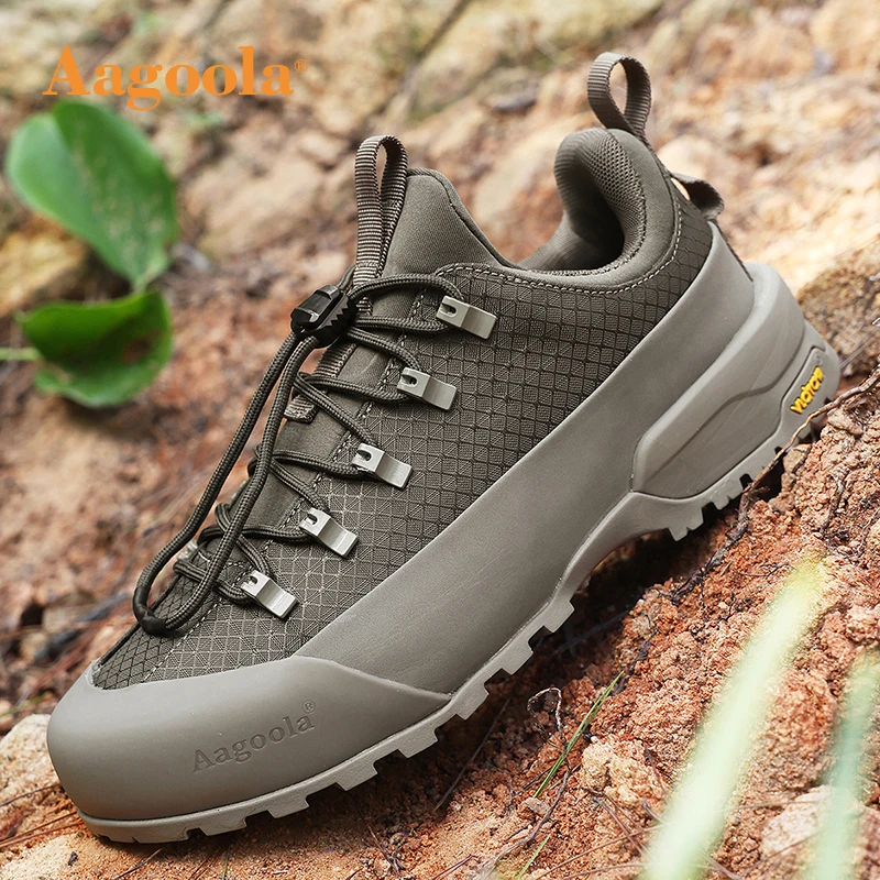 

Classic Brand Hiking Shoes Men Luxury Brand Climbing Shoe Man Top Quality Mountain Shoes Mens Outdoor Sport Shoe