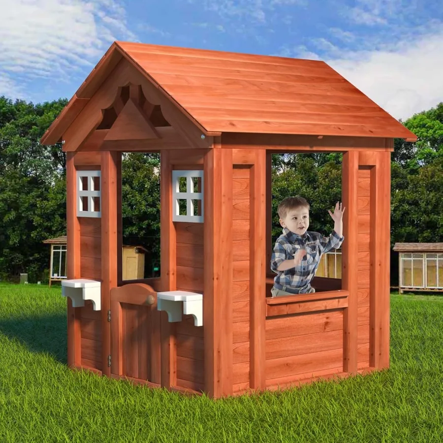 Kids Outdoor Playho… - image