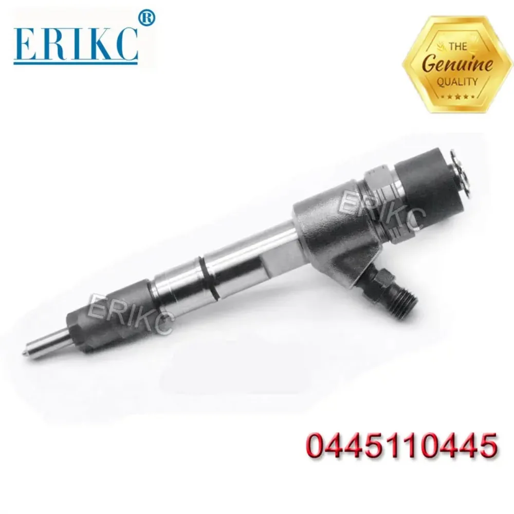 

ERIKC 0445110445 High Pressure Injector 0 445 110 445 Auto Diesel Fuel Pump Injector Assy 0445 110 445 for Foton JAC