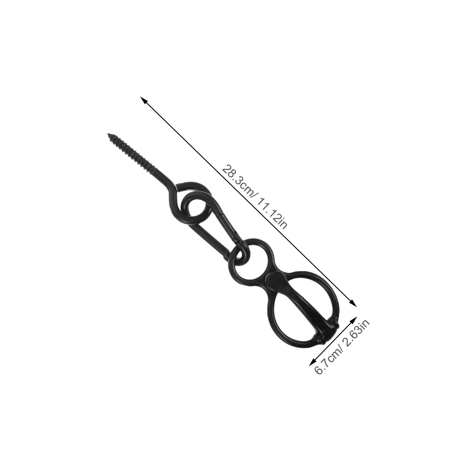 الثقيلة الفولاذ المقاوم للصدأ الحصان التعادل الدائري العين الترباس مرساة الحظيرة الأجهزة المستقرة مقطورة الخيول التعادل أسفل #2