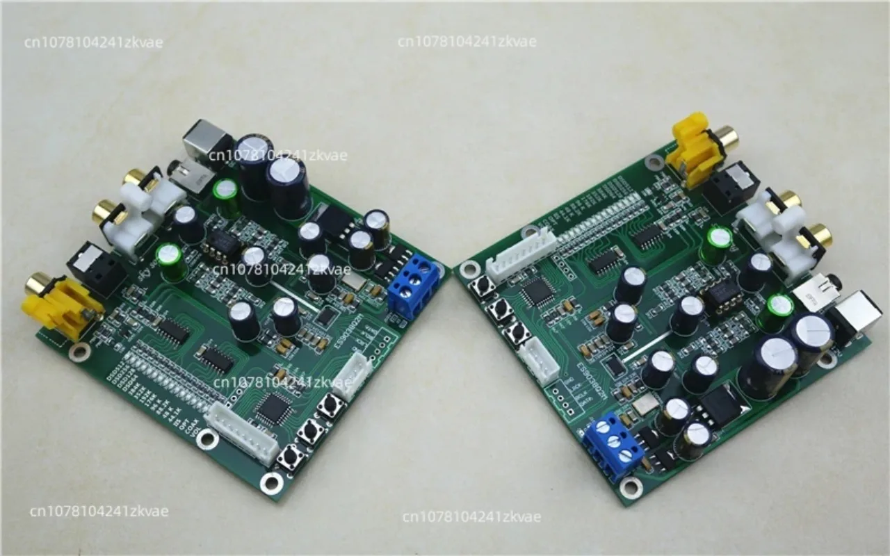 9038 Q2M DAC Decoder Board IIS DSD Fiber Coaxial Input 384k Dop128