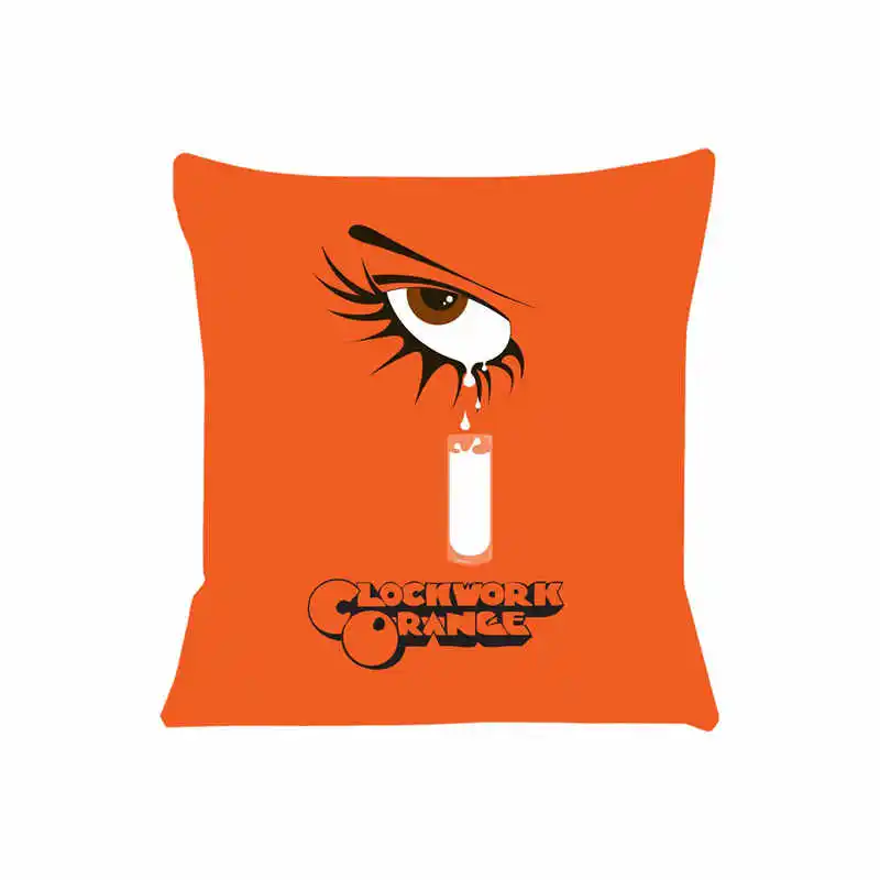 Cushion Cover for Sofa A Clockwork Orange Pillow Case Cover Seat Car Throw Pillowcase 45X45cm For Home Decorative SJ-598