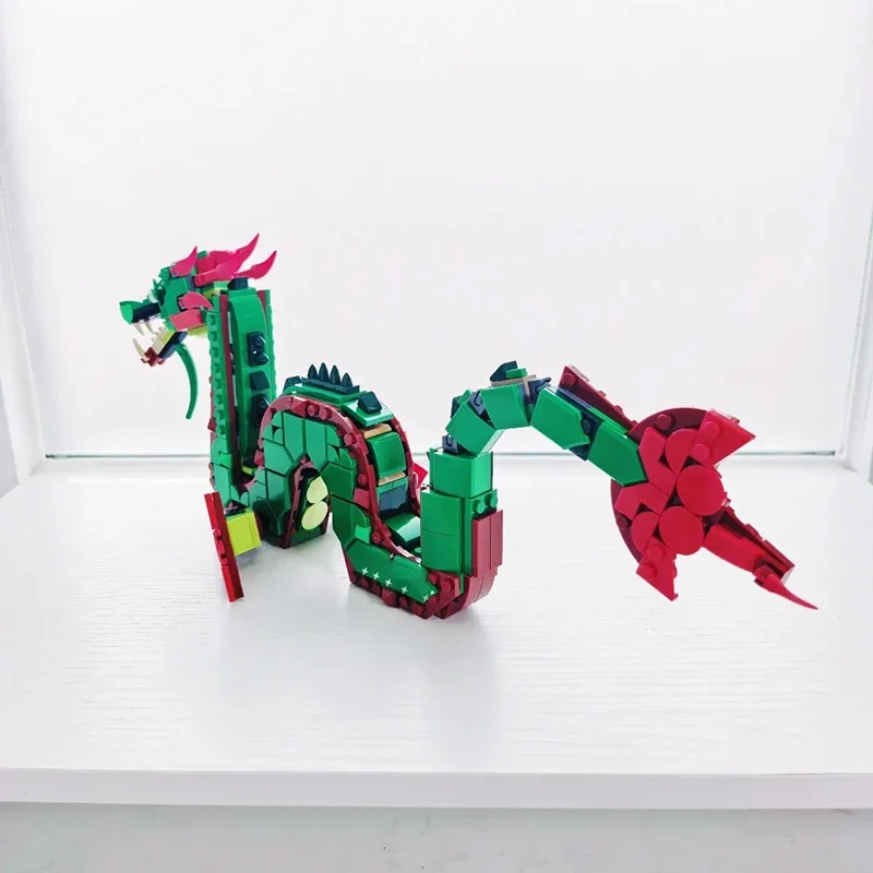 3in1 715pcs medieval flying dragon Building Blocks Toy Model Children DIY Birthday Adults Gift Christmas Gifts