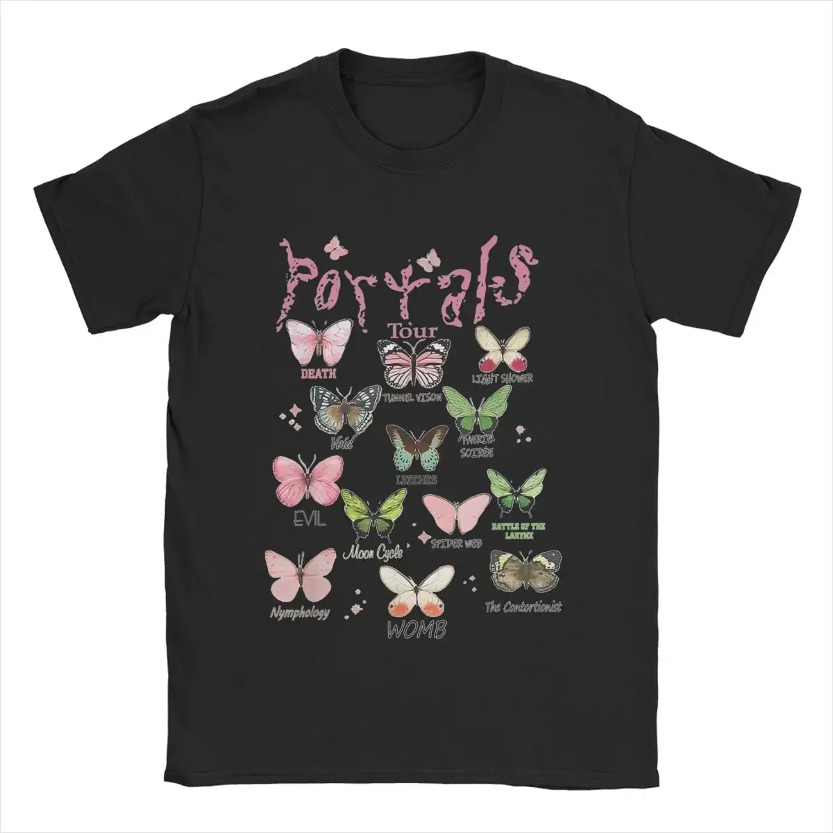 Round Neck Clothing Birthday Present Men T-Shirt Tour Butterflies Full Albums Melanie Martinez Funny Tee Shirt Cotton T Shirt