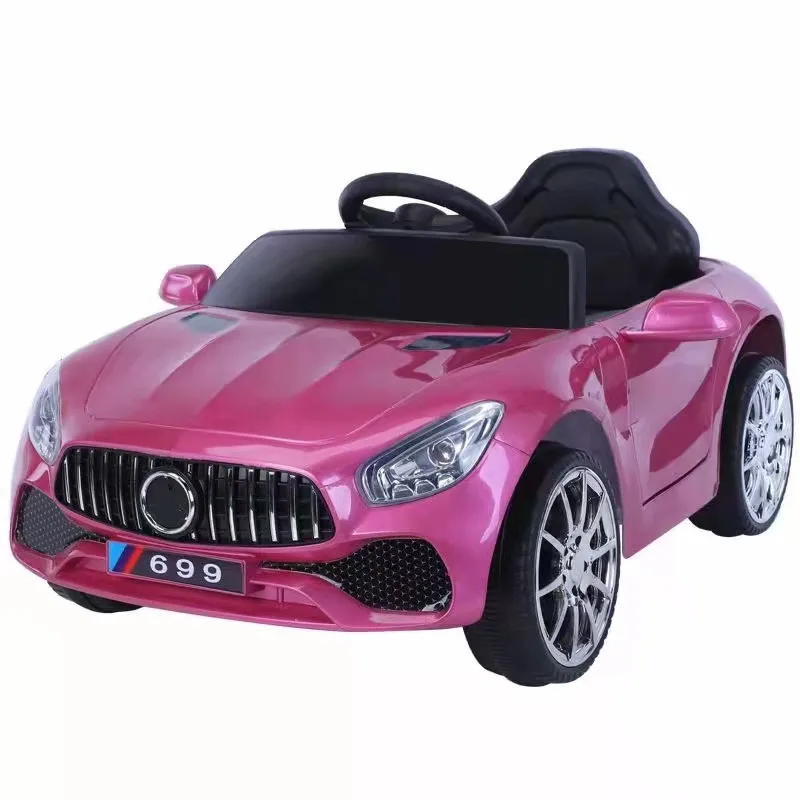 Swing car, boys and girls, baby children's electric car, four wheels with remote control toy car, seat, rechargeable stroller, h