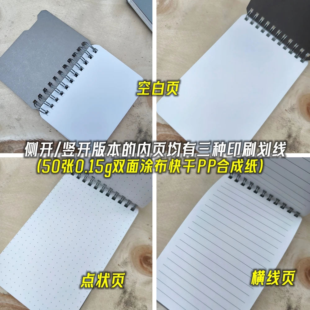 Picture 6: EDC Titanium Alloy Notepad Portable Recyclable Tools Outdoor DIY Survival Camping Gear EDC Multifunction Tools
