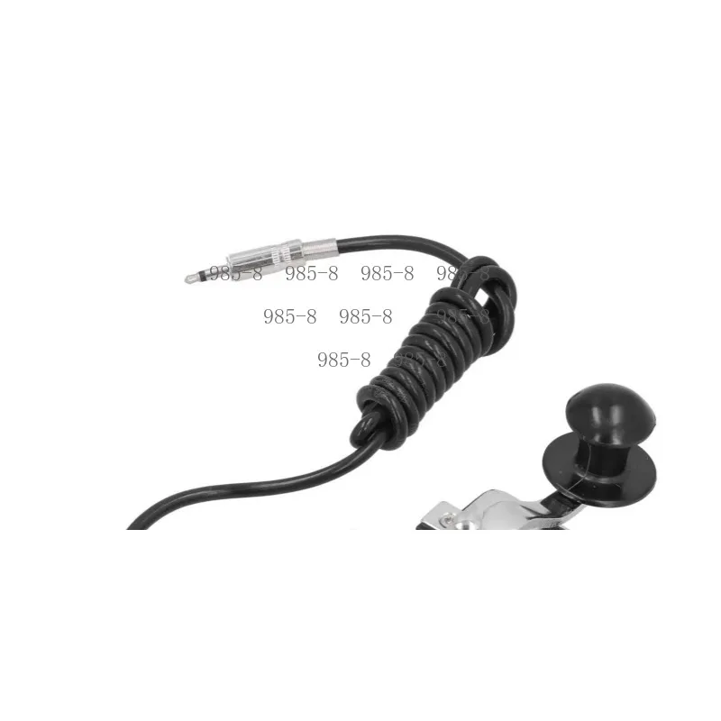 Heavy Duty CW Telegraph Key Equipped with 6.5mm Plug, Morse Code Paddle Controller for Shortwave Radio Operating