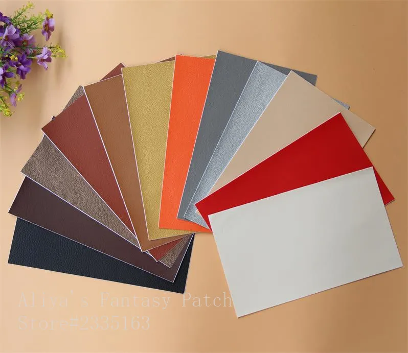 1 pcs Self adhesive Leather sticker DIY mending Sofa bed car seat Repair Decoration 11 colors available