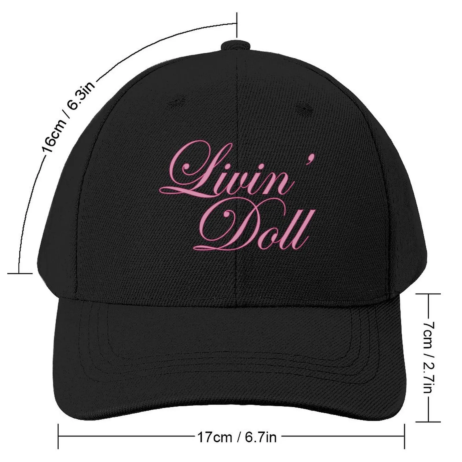 Livin' Doll - Feather MV Baseball Cap Horse Hat fishing hat Visor Baseball Men Women's