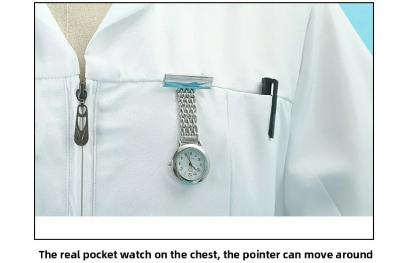 Uniforme de enfermera blanco, disfraz de Joker con bolígrafo de reloj, accesorios, ropa de payaso de película, conjunto de ropa de fiesta de Carnaval y Halloween para hombre