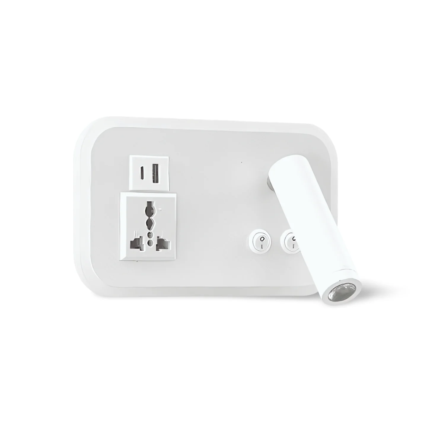 Imagem -06 - Rotatable Usb Carregamento Lâmpada de Parede Interruptor de Cabeceira Luz de Leitura Bedside Wall Spotlight Decoração Home Study Wall Sconce