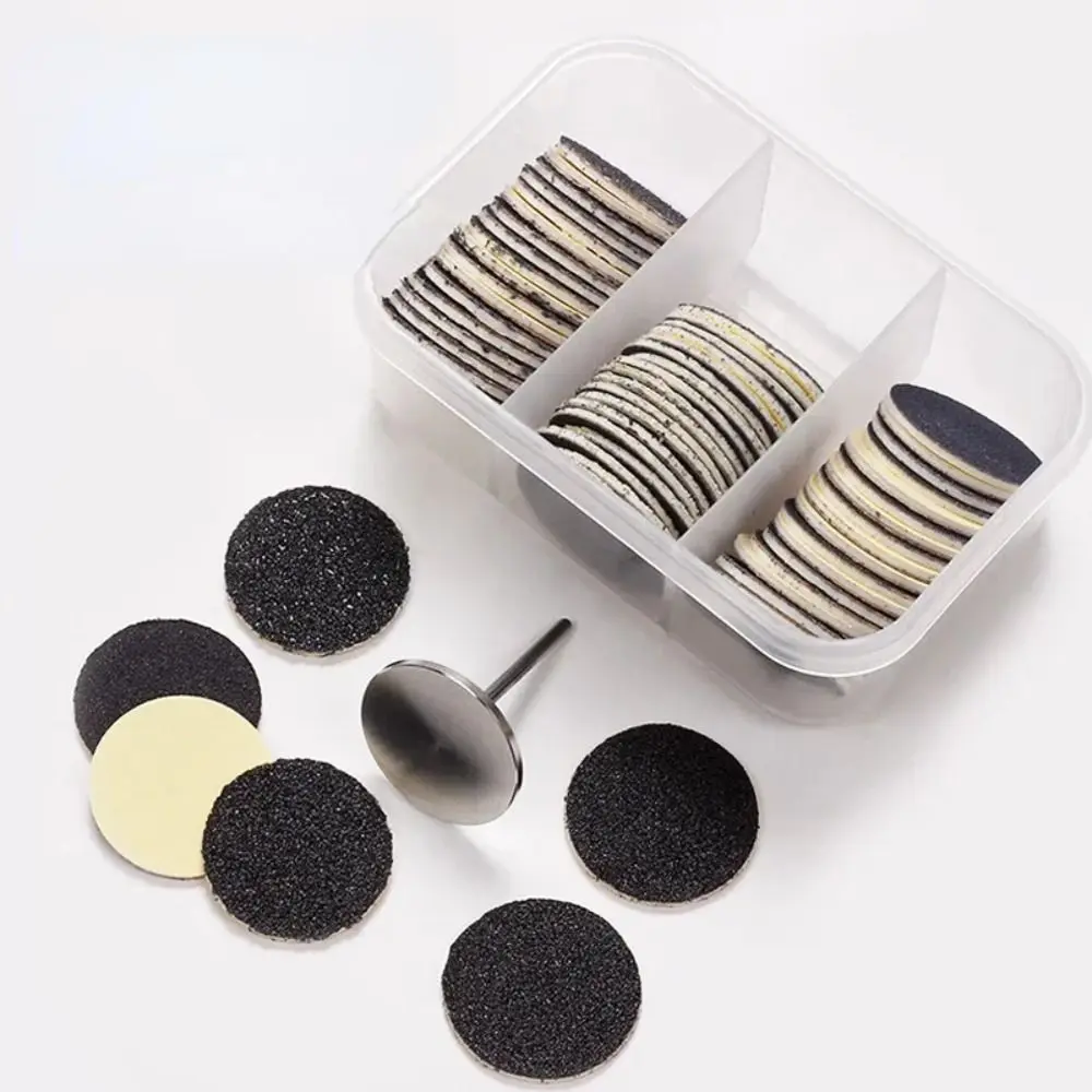 Papel de lija Universal para eliminación de callos, herramienta de limpieza de piel muerta, disco de pedicura, 60 unids/lote por caja