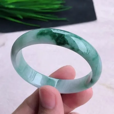 

zheru Jewelry Natural Burma Jade 54mm-62mm bracelet Exquisite Princess bracelet send girlfriend send mom