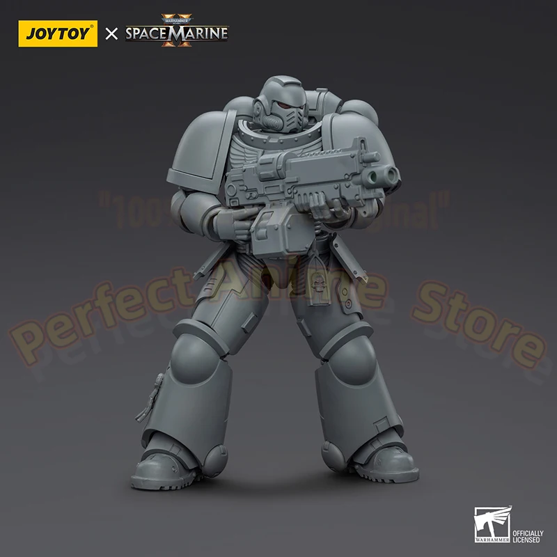 شحن 24 ساعة JOYTOY مصدر داكن Warhammer Space Marine Arbitrator رمادي نموذج لتقوم بها بنفسك مكتبة المعدات طبعة خاصة 1:18